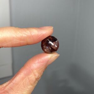 FIRE QUARTZ MINI CRYSTAL SPHERE